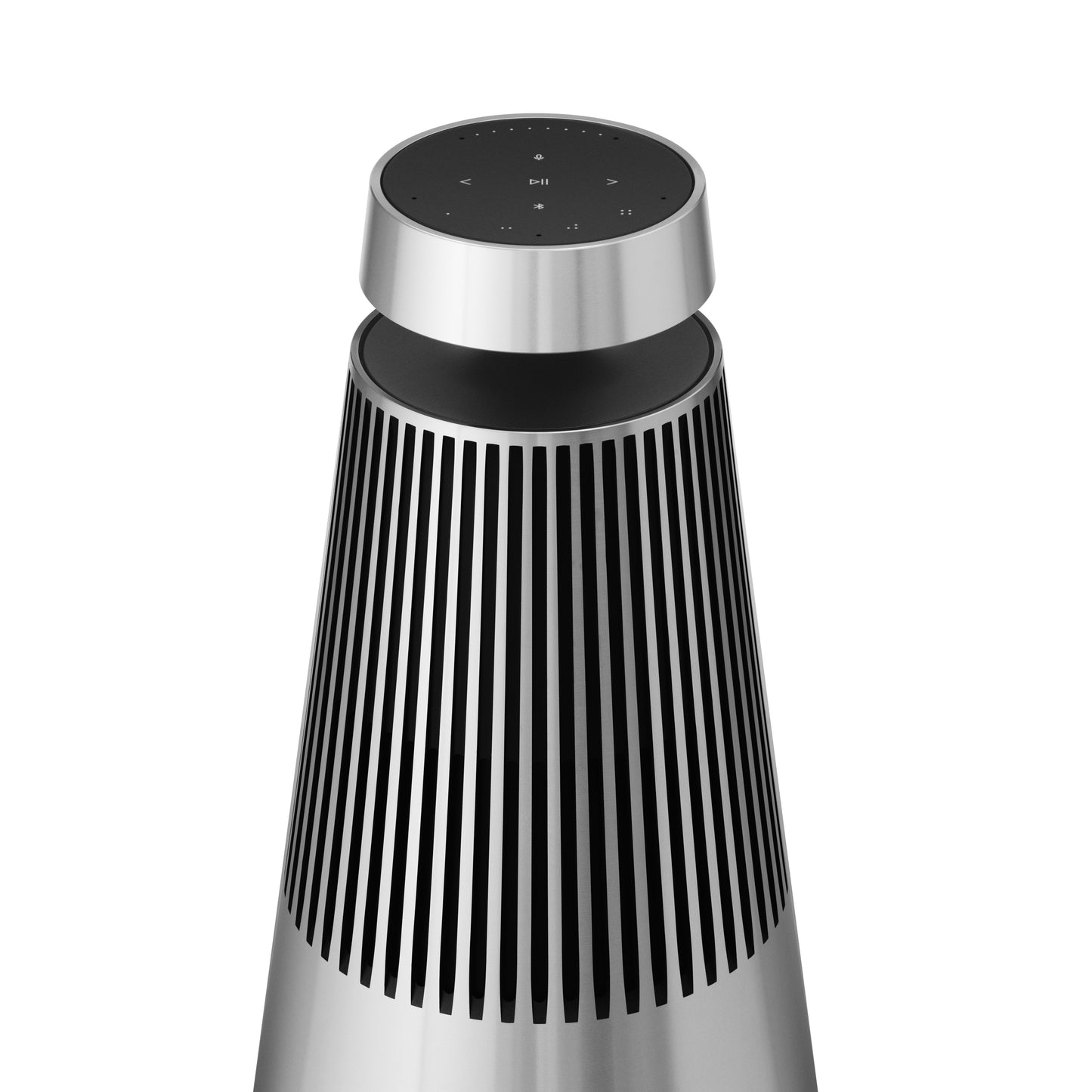 Bang & Olufsen BeoSound 2 - 3. Generation Natural Aluminium - Bedienfeld auf der Oberseite mit Steuerungstasten