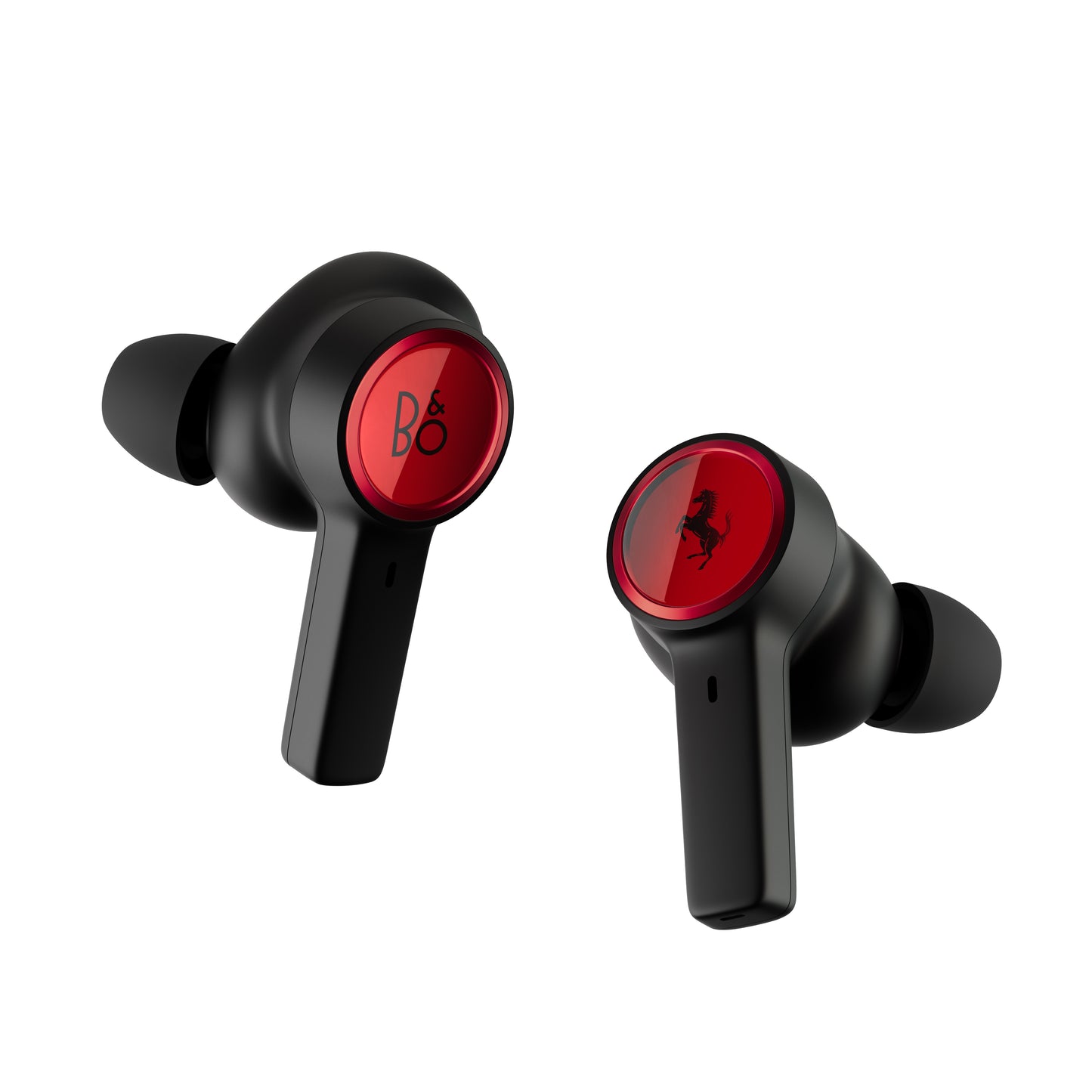 Bang & Olufsen BeoPlay EX Earbuds mit Glas und Ferrari Logo