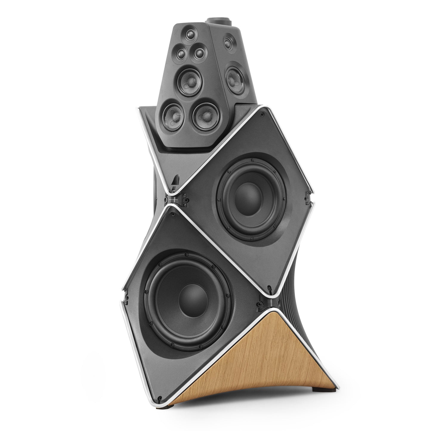 Bang 6 Olufsen BeoLab 90 ohne Textilabdeckung seitlich