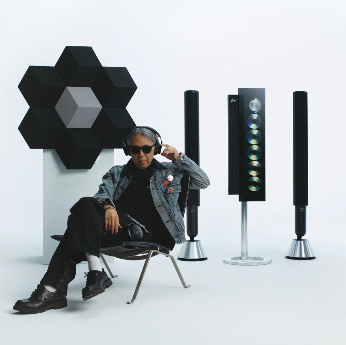 Blitz trifft Sound: Die exklusive Bang & Olufsen x fragment design Collection