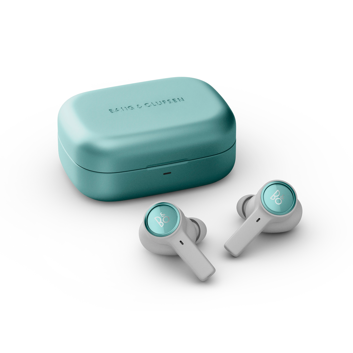 Bang & Olufsen, B&O, Beoplay Eleven (Hi-Fi-ANC-Earbuds) - Earbuds in Eucalyptus Green mit Ladeschale