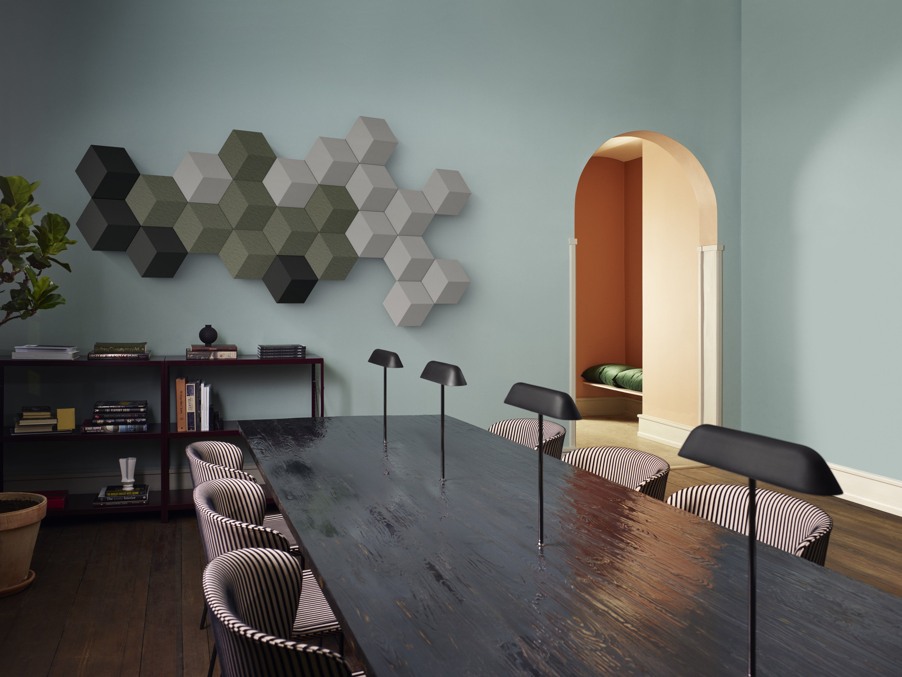 BeoSound Shape Band on the wall