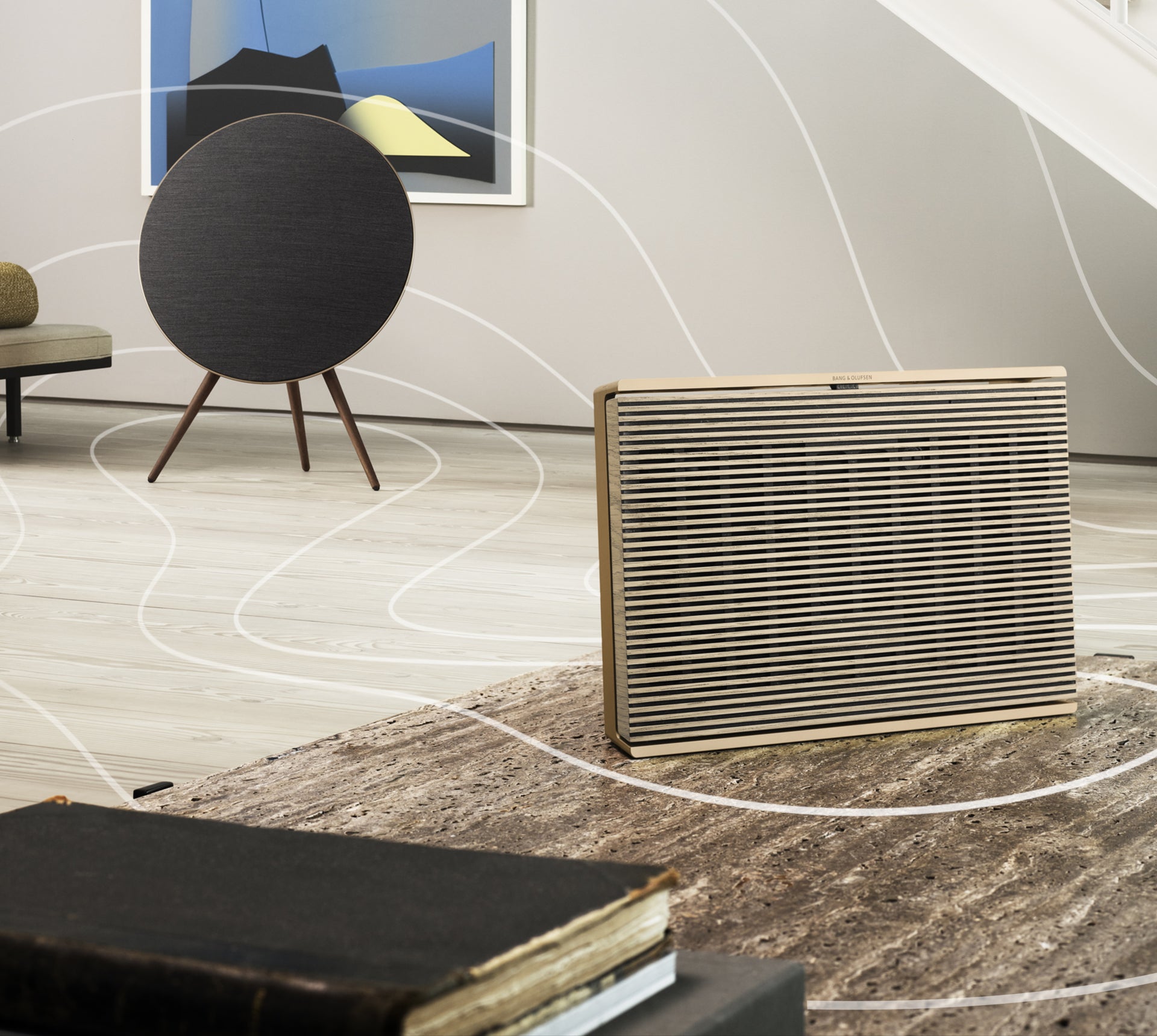 Load video: Bang &amp; Olufsen - Connected Speakers - Compatible with any speaker that supports Chromecast™ or AirPlay 2.