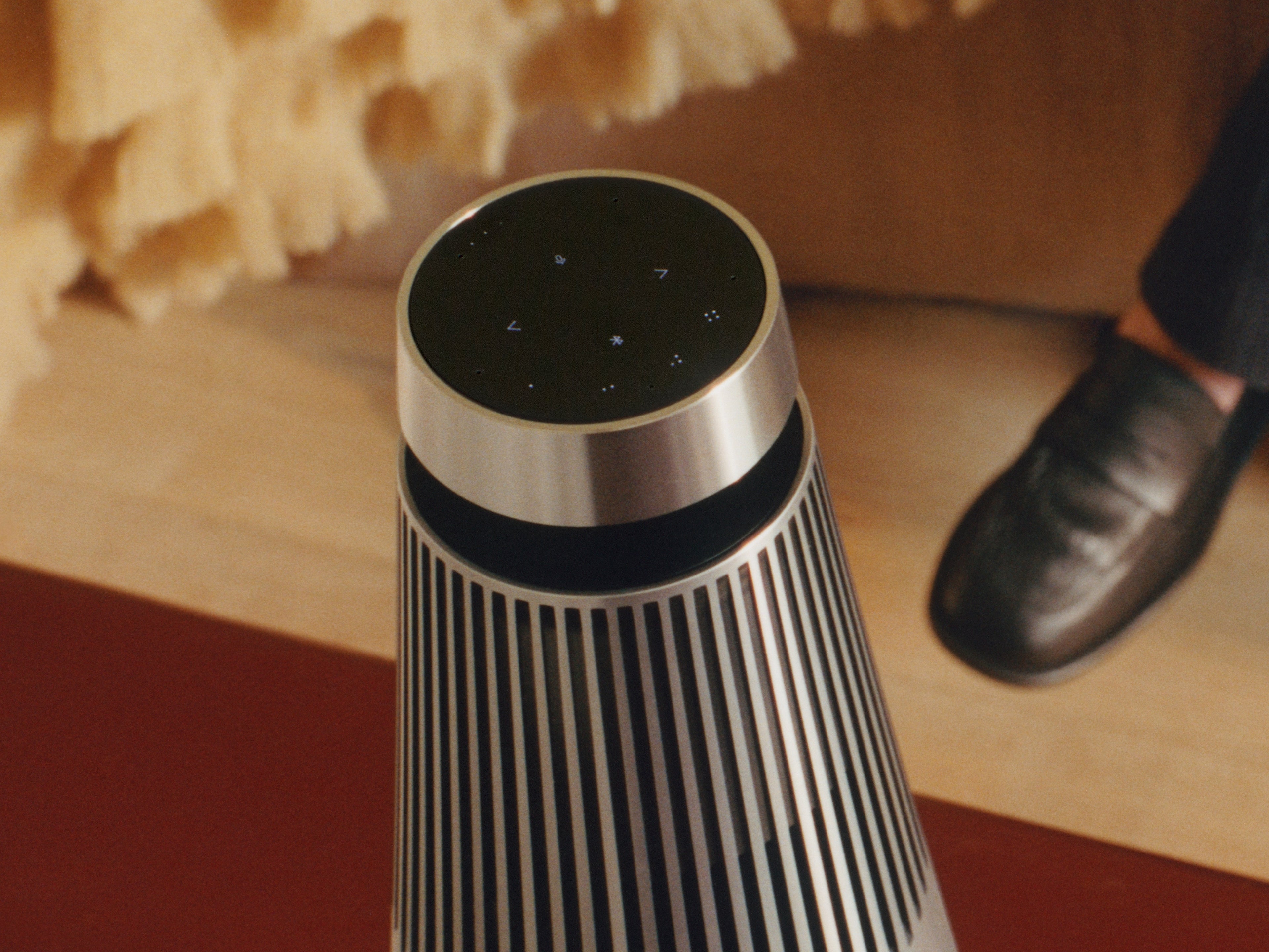 Bedienelemente der Beosound 2 mit Favoritentasten