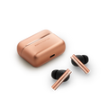 Beo Grace Honey Tone Earbuds und Ladeschale