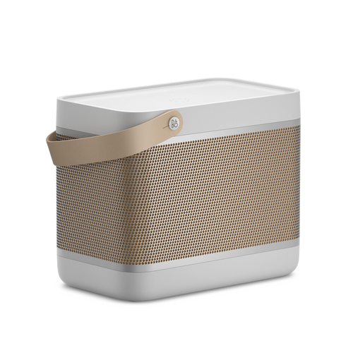 Bang & Olufsen, B&O Beolit 20 tragbarer Bluetotth Lautsprecher mit QI Ladefunktion in grey mist