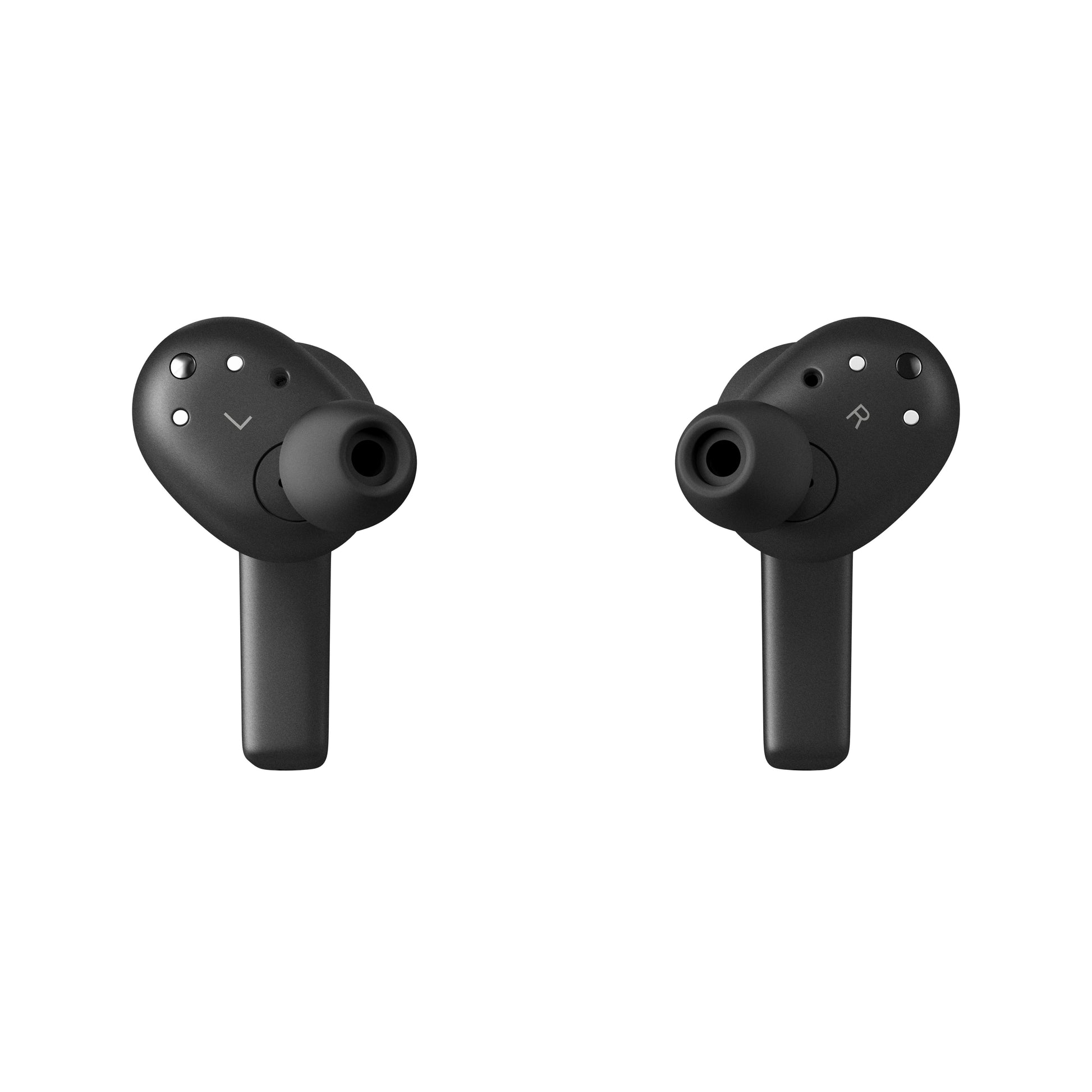 Bang & Olufsen, B&O Beoplay Eleven in-ear Kopfhörer mit verbesserter ANC und Multipoint - natural Aluminium Earbuds von hinten