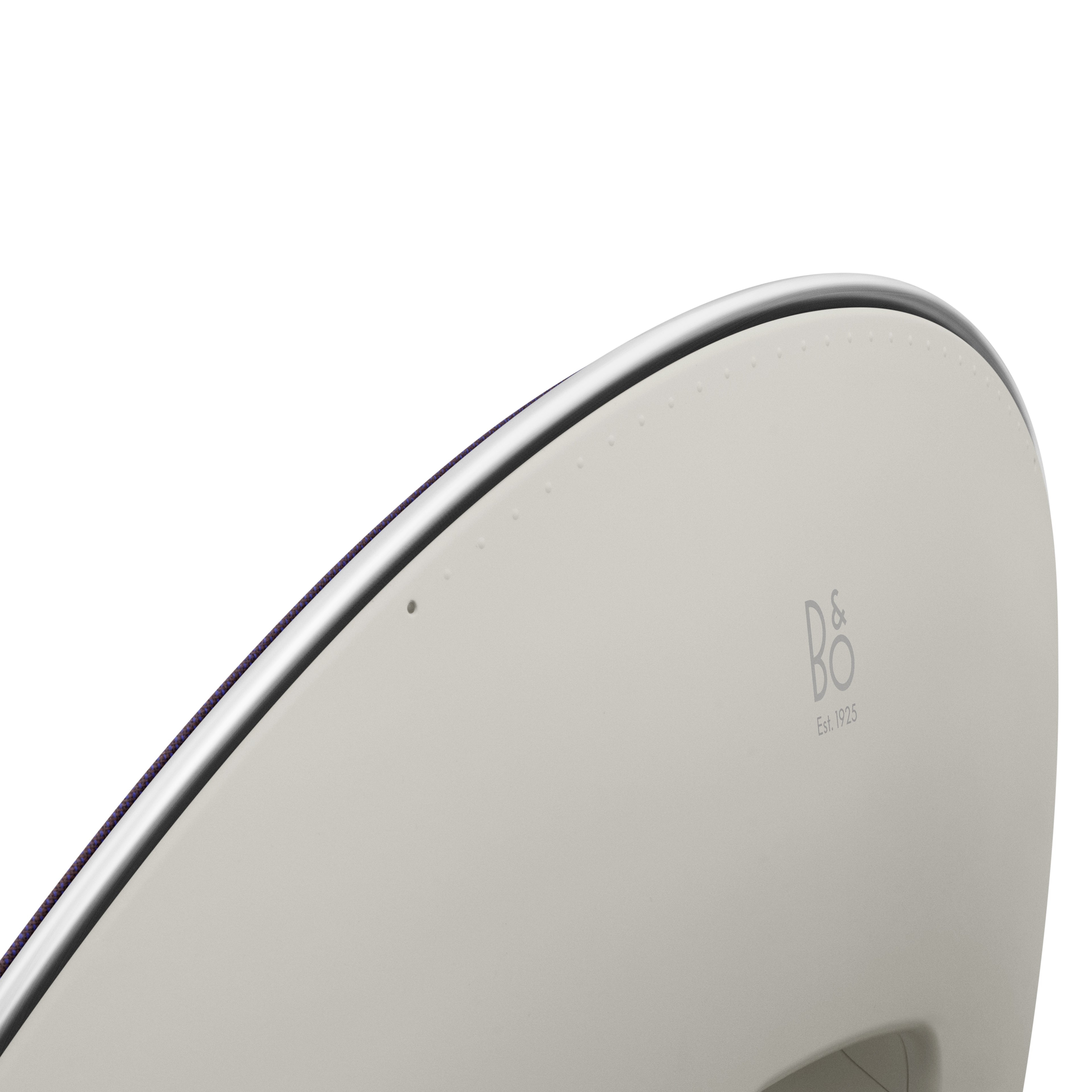Bang & Olufsen, B&O Beosound A9 Multiroom Lautsprecher aus der Centennial Collection in Century Blue - Ansicht von hinten auf die Lautstärkeregelung