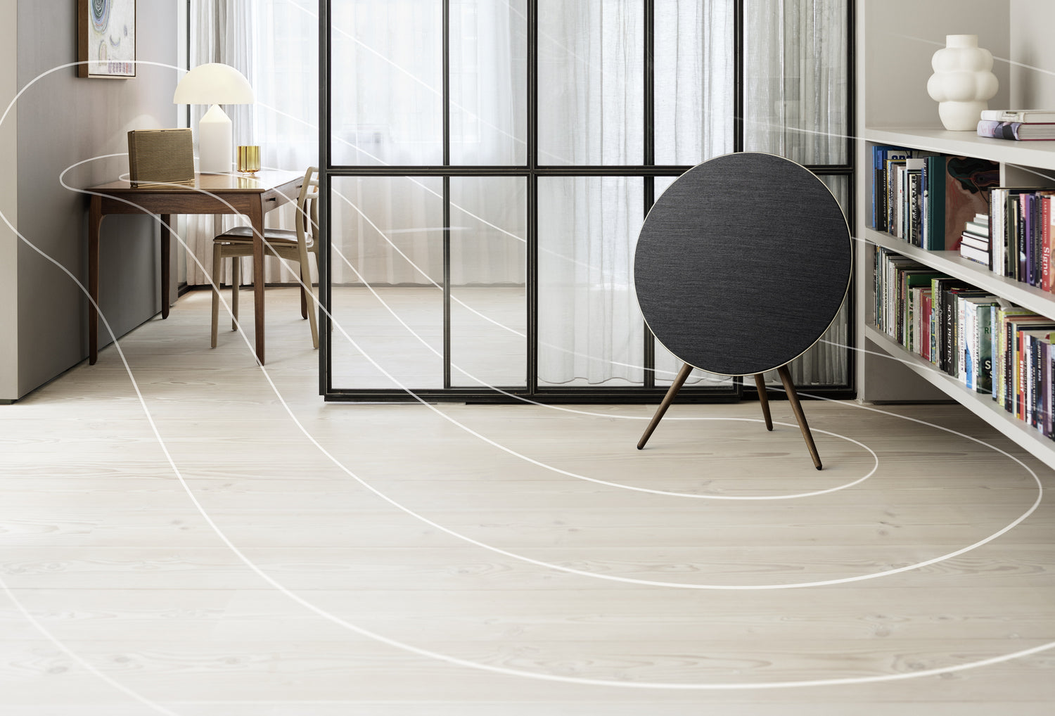 Sound Better together - BeoPlay A9 mit BeoSound Level im Hintergrund
