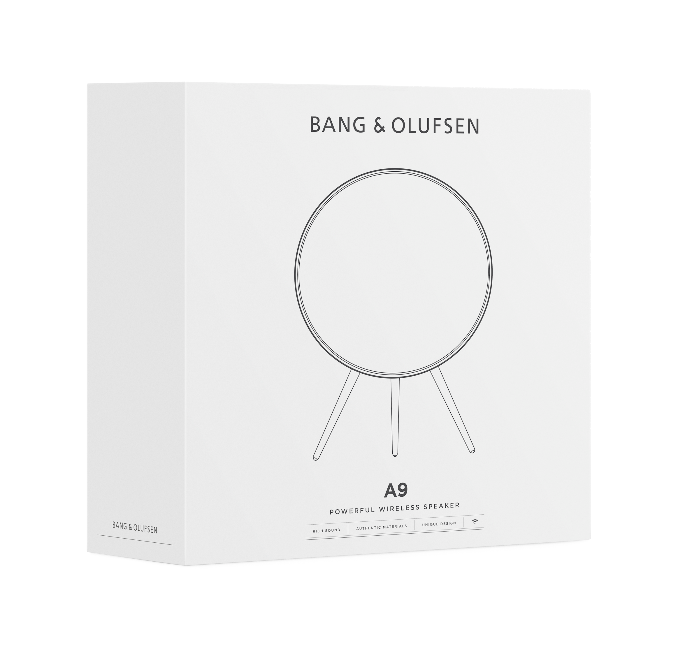 Verpackung Beosound A9 der 5. Generation