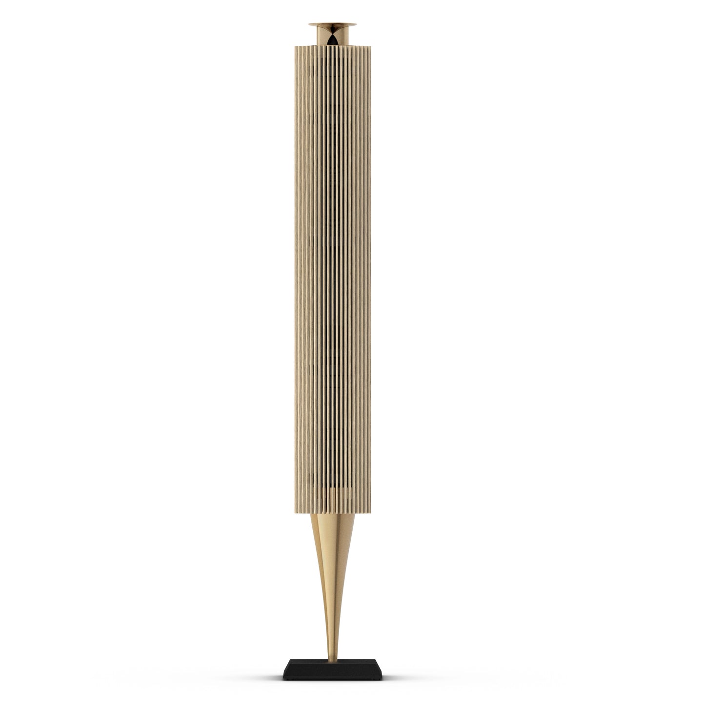 BeoLab 18 in Gold frontal