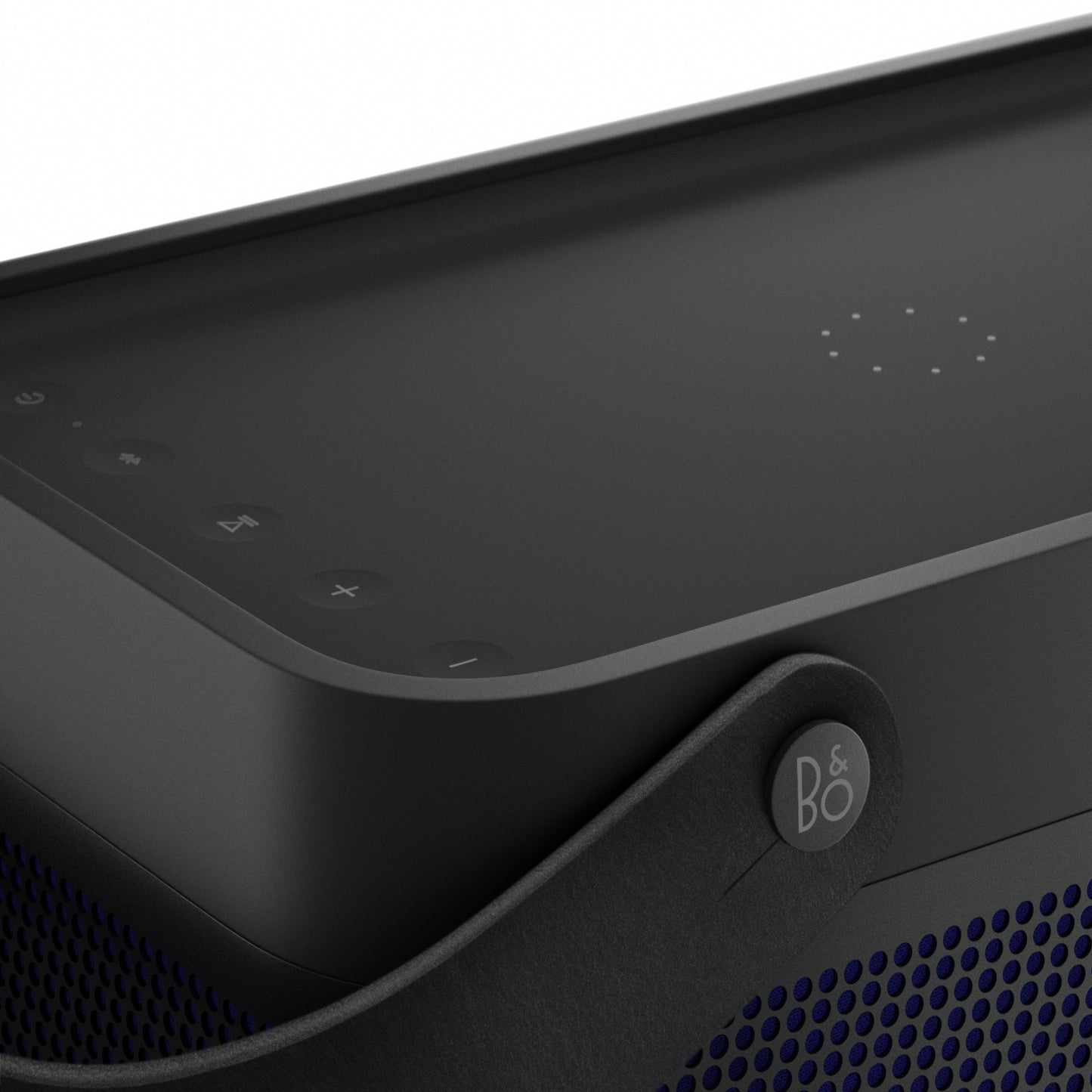 Bang & Olufsen BeoLit 20 Black Anthracite - Beidentasten des Bluetooth-Lautsprechers