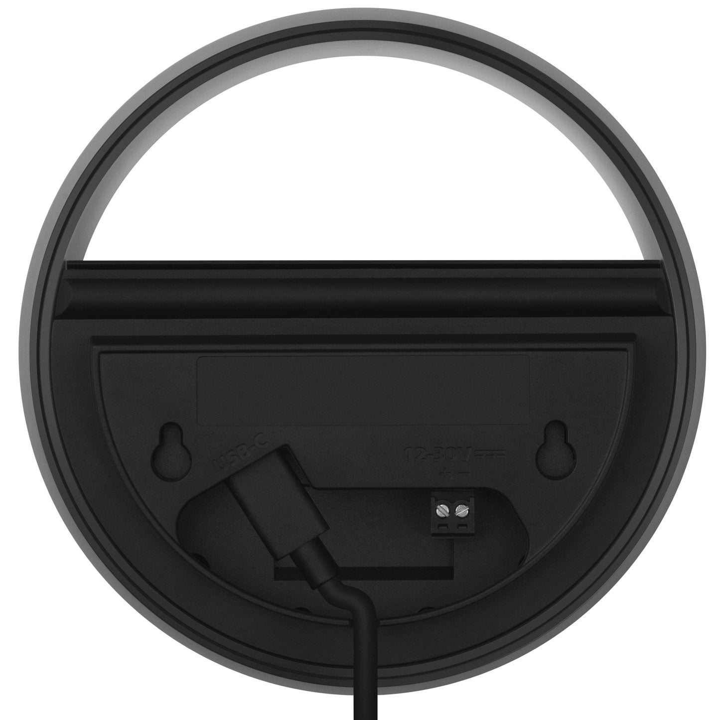 Bang & Olufsen BeoRemote Halo Fernbedienung - Black Anthracite, Wandausführung (Kabelführung)